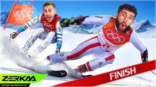 BEATING MINIMINTER AT WINTER OLYMPICS [upl. by Nosiram]