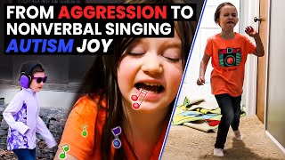 Aggressive Behavior  Autism Nonverbal Singing S2E47 [upl. by Odrawde647]