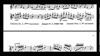 Concerto No 2 3rd Movement F Seitz violin sheet music [upl. by Maurise]