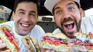 JOSH AND JOE TRY LA’s MOST FAMOUS BAGELS [upl. by Mellette]