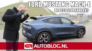 Ford Mustang MachE rijtest de best sturende EV [upl. by Tiertza650]