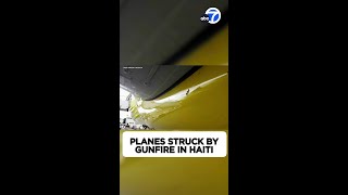 Spirit Airlines and JetBlue planes struck by gunfire in Haiti [upl. by Sadick]