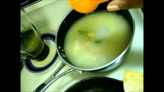 RECETA DE ARROZ BLANCO CON VERDURAS COMO HACER ARROZ ANGYCRISJAVI [upl. by Tedmann]