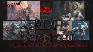 Grim Night 2nd Game cEDH Tournament TymnaThrasiosTeveshKraumNajeelaKenrith [upl. by Arvonio437]