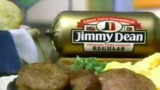 Jimmy Dean  The Number 1 Breakfast Sausage Vintage TV Commercial [upl. by Fenn363]