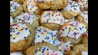 Anginetti Italian Lemon Drop Cookies [upl. by Miguel]