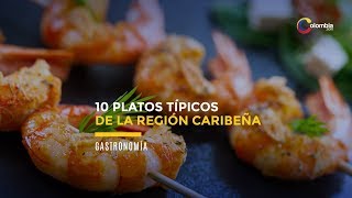 10 PLATOS TÍPICOS DE LA REGIÓN CARIBEÑA [upl. by Renwick]