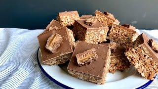 Mars Bar rice crispy squares recipe [upl. by Buzzell]