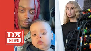 Playboi Carti Shows His Son Off In The Studio After Iggy Azalea Calls Him A “Deadbeat” [upl. by Margette]