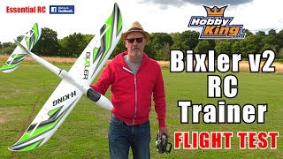 HKing Bixler v2 11 EPO 1400mm Glider PNF ESSENTIAL RC FLIGHT TEST [upl. by Korff702]