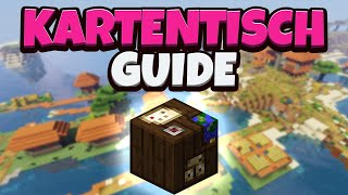 Minecraft  Kartentisch Verwendung amp alles Wissenswerte  116  Guide Deutsch  German [upl. by Janot489]