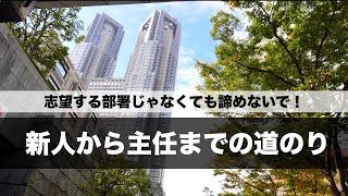 都庁に就職したらどんな事をするの？【新人〜主任編】 [upl. by Nevai]