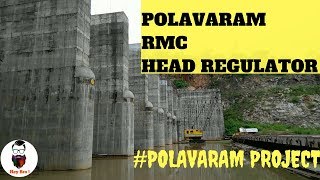 Polavaram project RMC Head regulator [upl. by Florida]