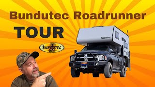 Mello Mike of Truck Camper Adventure Magazine provides a tour of his new BundutecUSA Roadrunner [upl. by Bogey849]