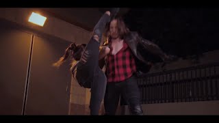 quotPAY DAYquot  Martial Arts Short Film Scene  Fight Choreography  1 girl VS 3 boys [upl. by Annovaj900]