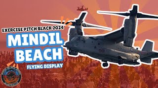 Exercise Pitch Black 24  Mindil Beach Flying Display [upl. by Halilad100]