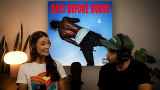 My Wife And I React To Travis Scott — DAYS BEFORE RODEO [upl. by Fulbright]