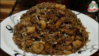 Receta de arroz chino original  cómo se hace el arroz chino  arroz oriental [upl. by Keil]