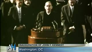 Rabbi Nelson Glueck prayer John F Kennedy Inauguration January 20 1961  Hebrew in prayer [upl. by Ybbil780]