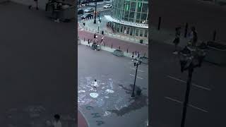 IU HEREH fans Outside Prudential Center Timelapse [upl. by Ellen]