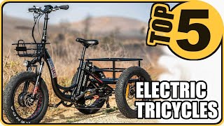 💜Best Electric Tricycle  Top 5  2021 Review [upl. by Edan]