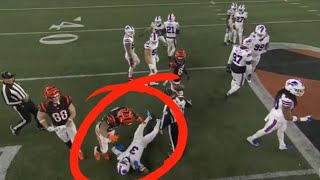 Damar Hamlin injury bills vs bengals game [upl. by Charmian921]