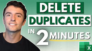 How to DELETE Duplicates in Excel  Made Simple [upl. by Asoramla568]