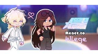 Alien Stage react to Wiege  gcrv  Gacha life 2 [upl. by Ecirp872]