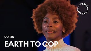 Yrsa DaleyWard performs poem at COP26 [upl. by Roche]