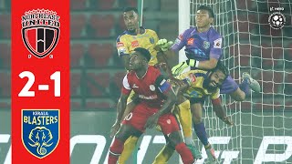 Hero ISL 201819  NorthEast United FC 21 Kerala Blasters FC  Highlights [upl. by Lowenstern911]