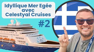 VLOG CROISIÈRE IDYLLIQUE MER EGÉE AVEC CELESTYAL CRUISES 2 [upl. by Initirb]