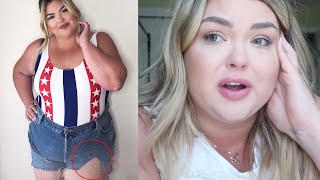 MY FAT THIGHS RIPPED MY SHORTS  Weekly Vlog 25  LearningToBeFearless [upl. by Llemart577]