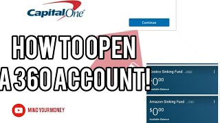 How To Open Rename and Organize A Capital One 360 Account REQUESTED VIDEO [upl. by Ayamahs971]