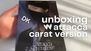 unboxing amp organize with me  ✨ seventeen attacca carat version DK album✨ philippines  mei lin sky [upl. by Naicad]