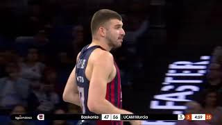 Highlights Baskonia 9592 UCAM Murcia [upl. by Brelje546]