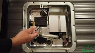 Basic RV water heater operation  Country Camper [upl. by Marrissa]