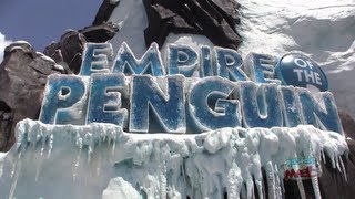 FULL Antarctica Empire of the Penguin ride through with preshow queue habitat at SeaWorld Orlando [upl. by Adroj290]