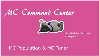 MC Command Center  A look into population amp tuner [upl. by Assiroc71]