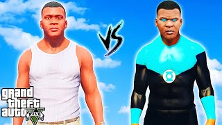 FRANKLIN VS TEAM4LANTERN GTA 5 Mods 023 [upl. by Elohcin]