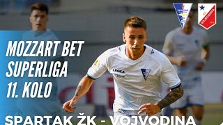 NAJAVA UTAKMICE  FK SPARTAK Ĺ˝K  FK VOJVODINA  XI KOLO SLS  06102024 [upl. by Rento]