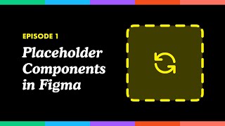 Placeholder Components — Editable components without detaching in Figma [upl. by Nollid]