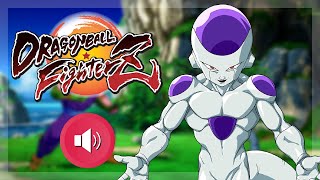 DRAGON BALL FighterZ  All Frieza Sound Effects  Voice Clips [upl. by Oiramrej]