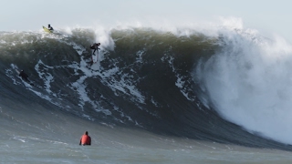 This Might Be the Prettiest Footage of Surfing Giant Mavericks Weve Ever Seen  The Inertia [upl. by Normalie969]