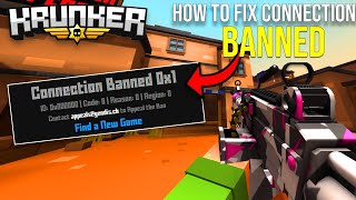 KrunkerIO How to remove IPBan Connection Banned 2021 [upl. by Hart]