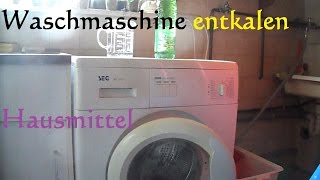 DIY Waschmaschine mit EssigEssenz entkalken [upl. by Brady]