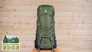 Deuter Aircontact 65  10 Internal Frame Backpack [upl. by Kalindi]