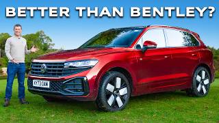 VW Touareg review A budget Bentley [upl. by Jessabell826]