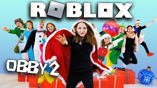 Winter OBBY  Roblox In Real Life [upl. by Liagaba835]