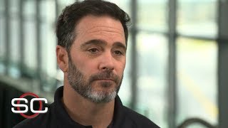 Jimmie Johnson discusses his NASCAR career family and his final season  SportsCenter [upl. by Ahsenrat]