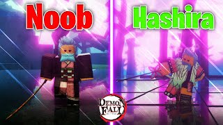 Demon Fall Going From Noob To Insect Hashira In One Video [upl. by Divadleahcim]